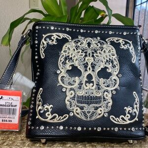 Montana West sugar skull collection concealed handgun purse bag